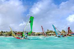 Bjorn Dunkerbeck Pro Centre - Bonaire, Caribbean. Windsurfers.